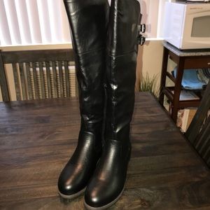 NWOT - Tall Wide Calf Riding Boots
